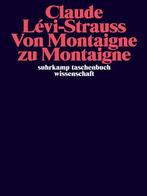 cover image of Von Montaigne zu Montaigne